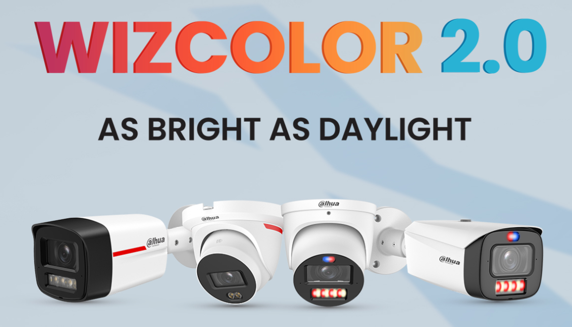 Dahua WizColor CCTV camera range