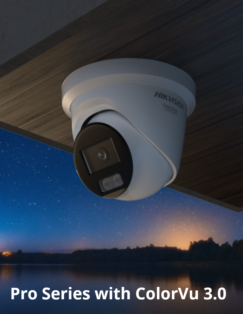 Hikvision ColorVu CCTV camera range